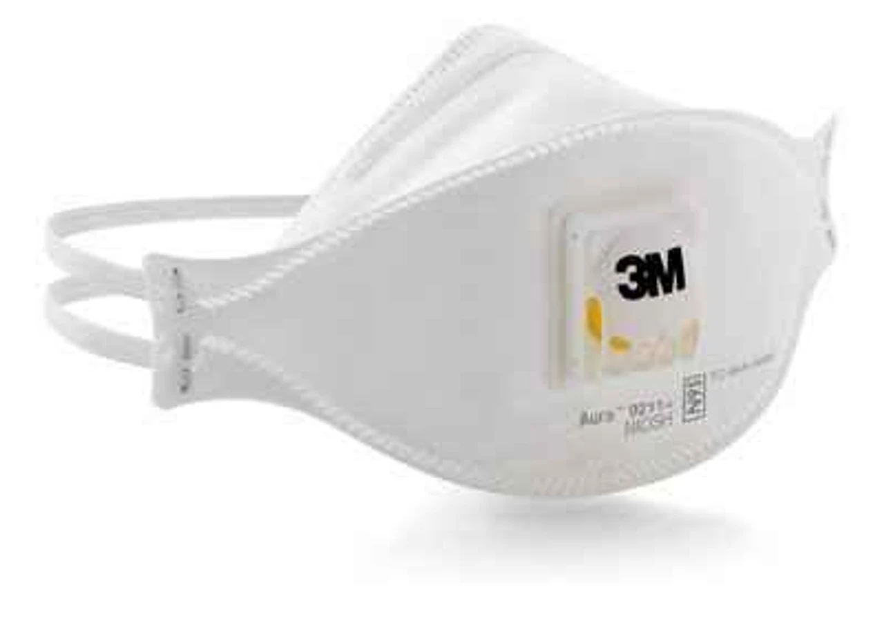 3M 9211+ Aura N95 Cool Flow Particulate Respirator - 10 Pack 3 3M 9211+ Aura N95 Cool Flow Particulate Respirator - 10 Pack