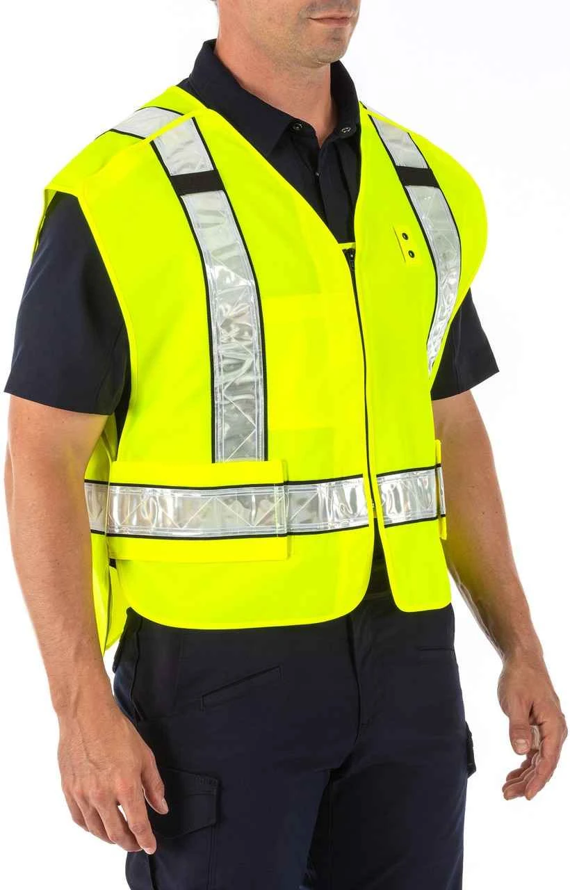 5.11 Tactical 5-Point Breakaway Hi-Vis Safety Vest 49022 5 5.11 Tactical 5-Point Breakaway Hi-Vis Safety Vest 49022 - Image 3