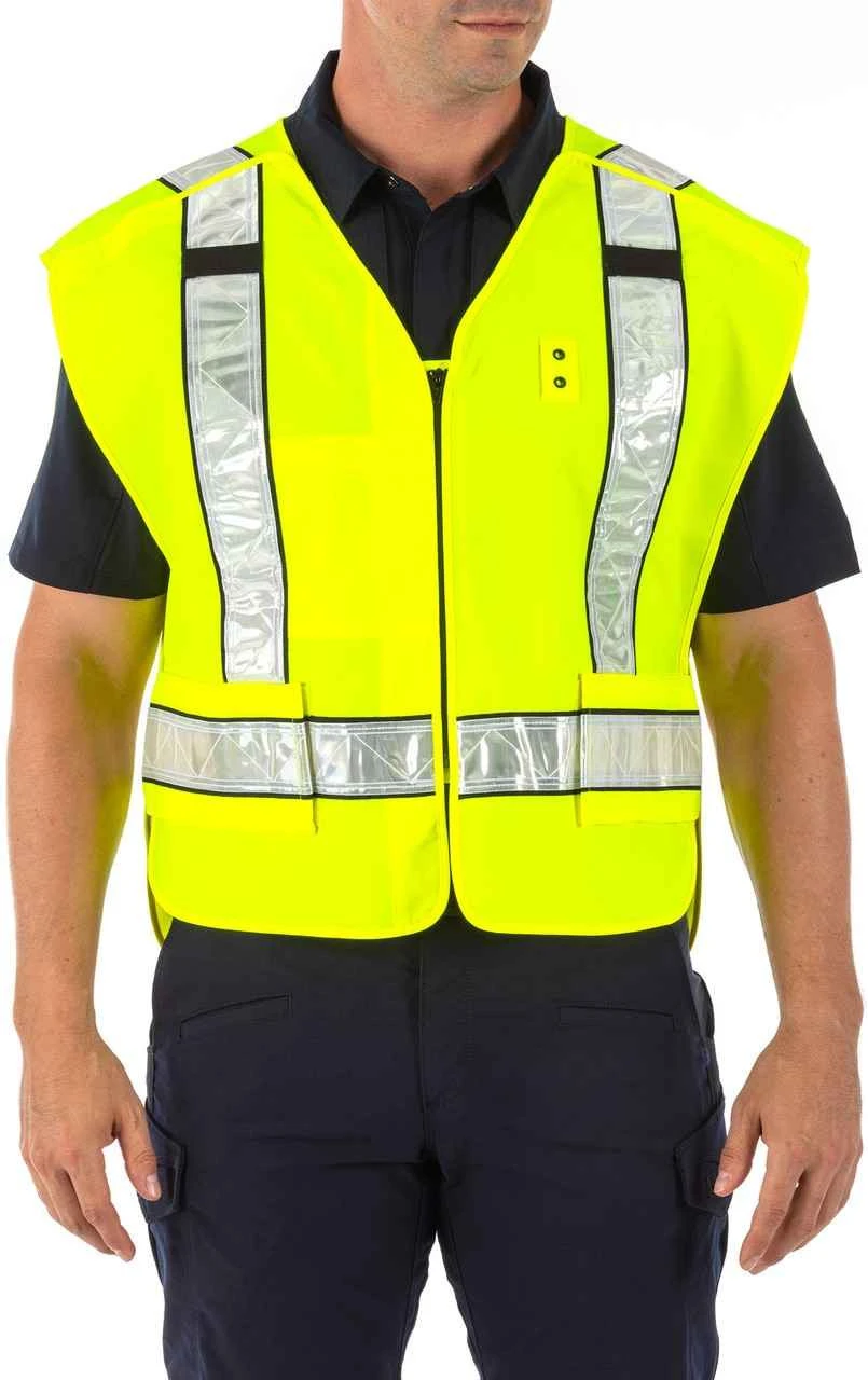 5.11 Tactical 5-Point Breakaway Hi-Vis Safety Vest 49022 3 5.11 Tactical 5-Point Breakaway Hi-Vis Safety Vest 49022