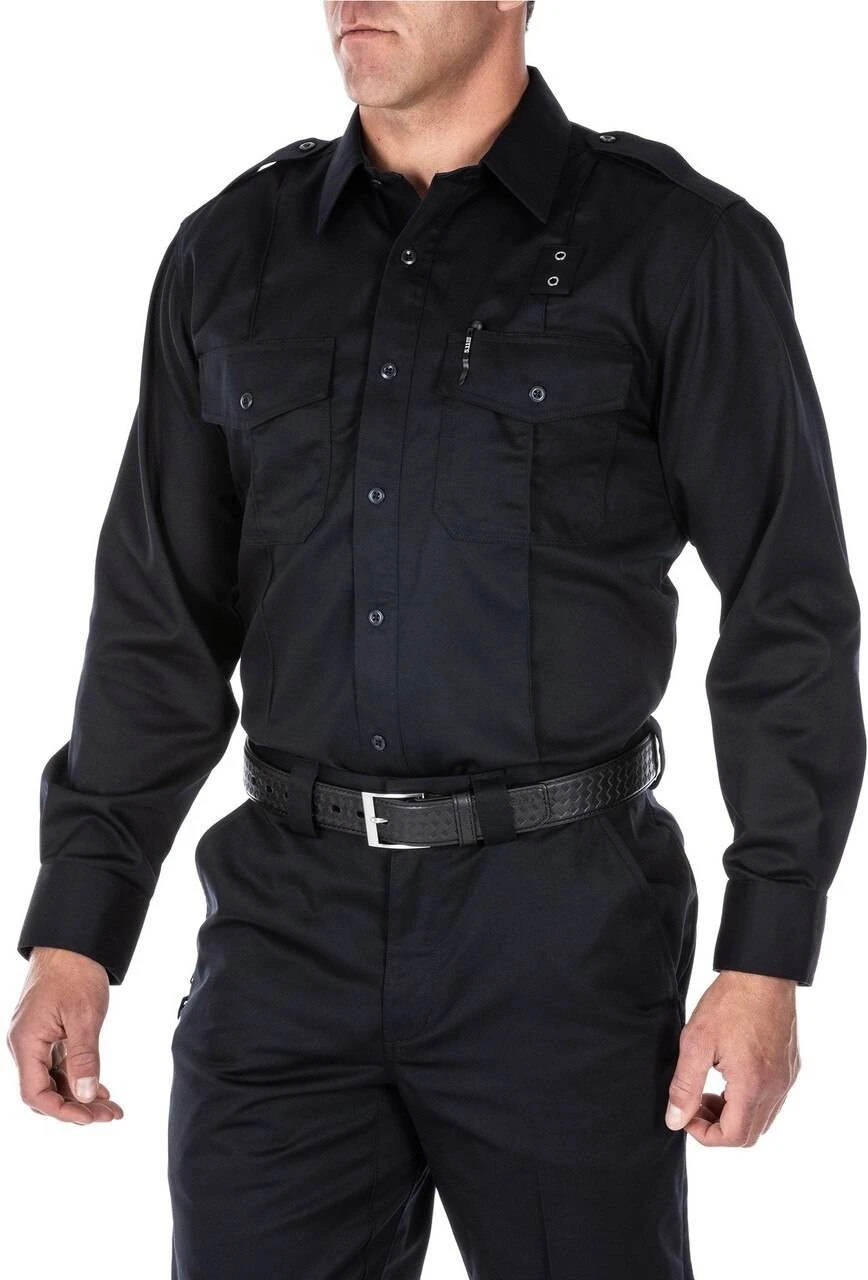 5.11 Tactical Men's Twill PDU Class A Long Sleeve Shirt 72344 5 5.11 Tactical Men's Twill PDU Class A Long Sleeve Shirt 72344 - Image 3