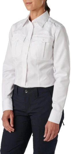 5.11 Tactical Women's Class A Fast-Tac Twill Long Sleeve Uniform Shirt 62396 -Outdoor Life Store 5.11 tactical womens class a fast tac twill long sleeve uniform shirt 62396 62396 94002.1669677359
