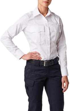5.11 Tactical Women's NYPD Stryke Twill Long Sleeve Uniform Shirt 62418 -Outdoor Life Store 5.11 tactical womens nypd stryke twill long sleeve uniform shirt 62418 62418 41577.1669142243