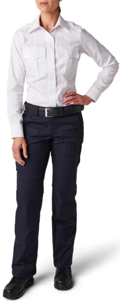 5.11 Tactical Women's NYPD Stryke Twill Long Sleeve Uniform Shirt 62418 -Outdoor Life Store 5.11 tactical womens nypd stryke twill long sleeve uniform shirt 62418 62418 61273.1669142231