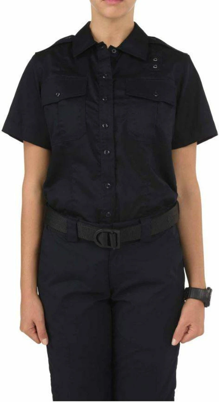 5.11 Tactical Women's Twill PDU Class A Short Sleeve Shirt 61158 4 5.11 Tactical Women's Twill PDU Class A Short Sleeve Shirt 61158 - Image 2
