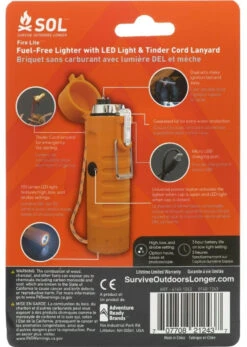 Adventure Medical Kits SOL Fire Lite Fuel Free Lighter 0140-1243 12 Adventure Medical Kits SOL Fire Lite Fuel Free Lighter 0140-1243 -Outdoor Life Store adventure medical kits fire lite fuel free lighter 0140 1243 55053.1616660250