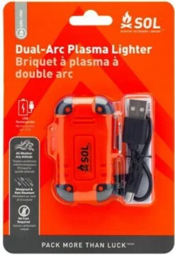 Adventure Medical Kits SOL Plasma Dual Arc Lighter 0140-1244 -Outdoor Life Store adventure medical kits sol plasma dual arc lighter 0140 1244 0140 1244 53350.1648217864