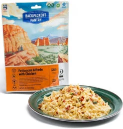 Backpacker's Pantry Fettuccini Alfredo With Chicken - 2 Servings -Outdoor Life Store backpackers pantry fettuccini alfredo with chicken 2 servings 102420 54186.1601479063