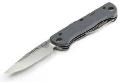 Benchmade 317 Grey Weekender Clip-Point Multi-Blade Folding Pocket Knife