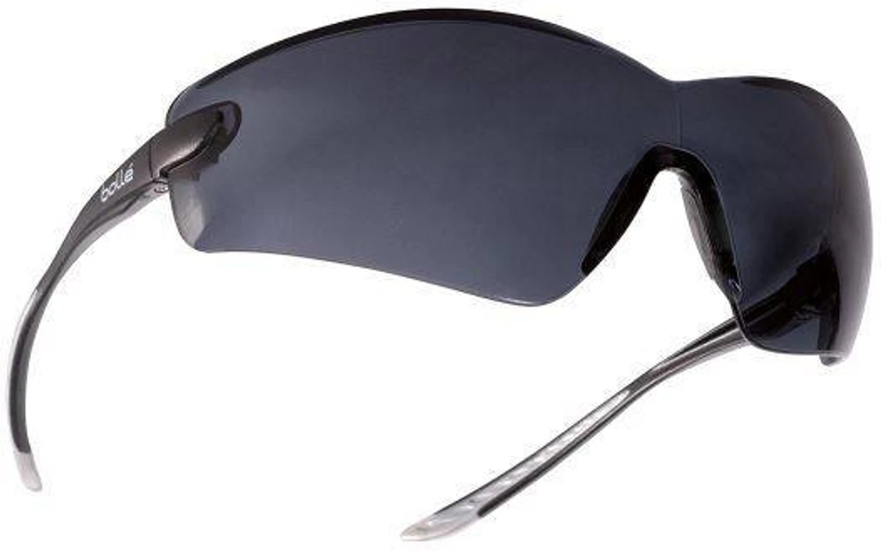 Bolle Cobra+ Safety Glasses With Smoke PC ASAF Platinum Lens 3 Bolle Cobra+ Safety Glasses With Smoke PC ASAF Platinum Lens