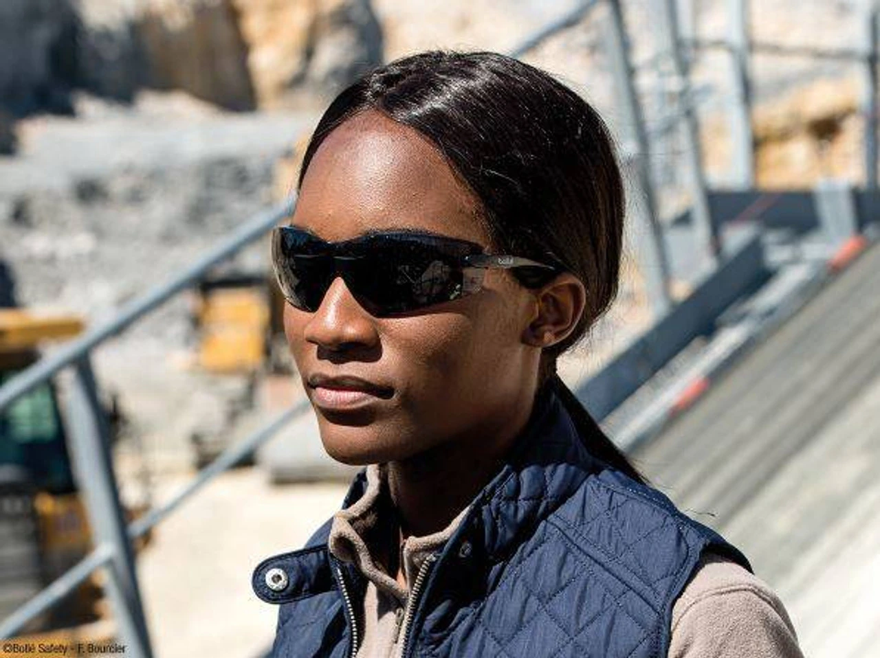 Bolle Cobra+ Safety Glasses With Smoke PC ASAF Platinum Lens 4 Bolle Cobra+ Safety Glasses With Smoke PC ASAF Platinum Lens - Image 2