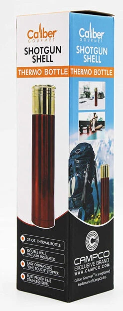 Caliber Gourmet Shotgun Shell Thermo Bottle -Outdoor Life Store caliber gourmet shotgun shell thermo bottle cbg tms 1031 56735.1634592418