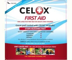 Celox Gauze Pad 8" X 8"