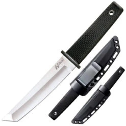 Cold Steel Kobun Black Kraton Handle Plain Edge Knife