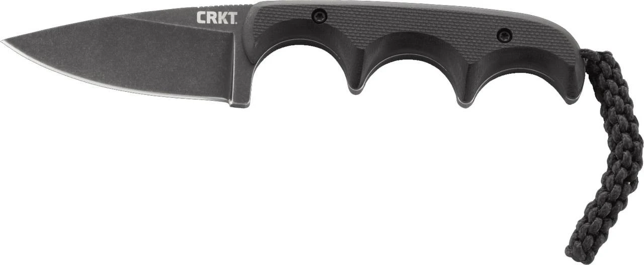 CRKT 2384K Minimalist Drop Point Compact Fixed Blade Neck Knife 3 CRKT 2384K Minimalist Drop Point Compact Fixed Blade Neck Knife