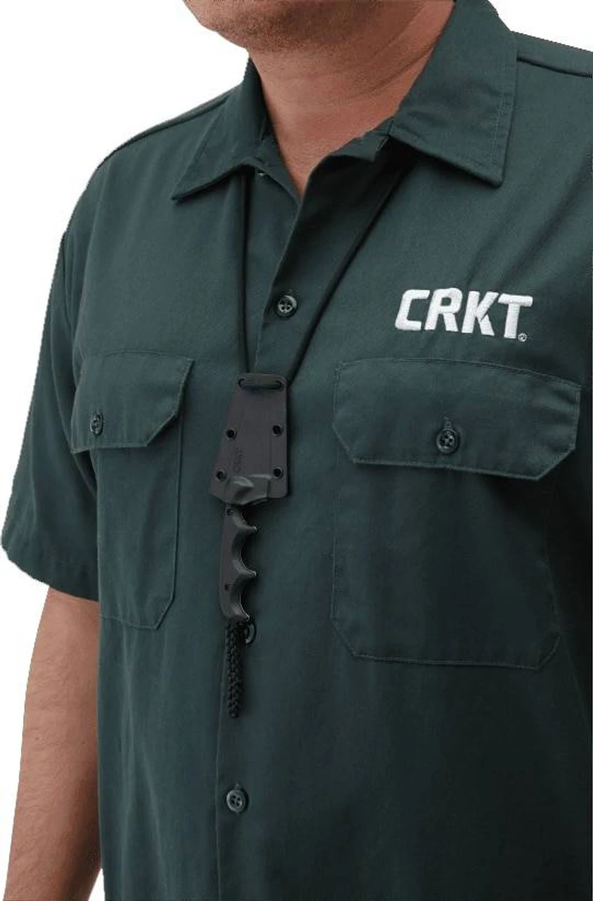 CRKT 2384K Minimalist Drop Point Compact Fixed Blade Neck Knife 6 CRKT 2384K Minimalist Drop Point Compact Fixed Blade Neck Knife - Image 4