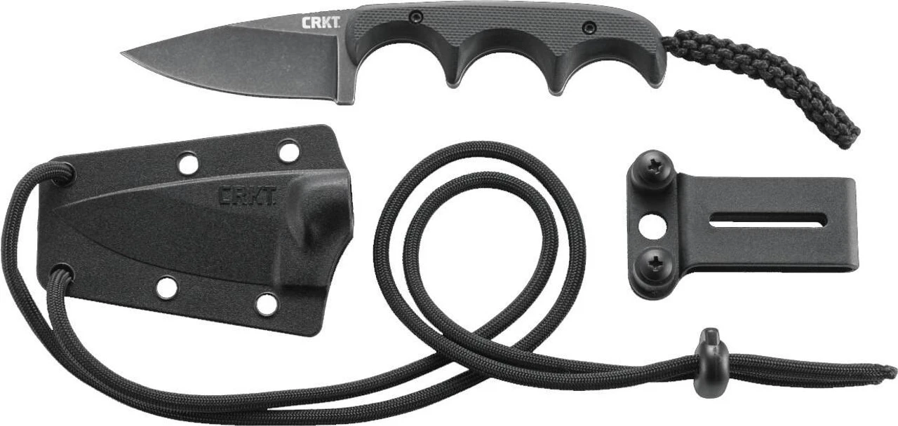 CRKT 2384K Minimalist Drop Point Compact Fixed Blade Neck Knife 7 CRKT 2384K Minimalist Drop Point Compact Fixed Blade Neck Knife - Image 5