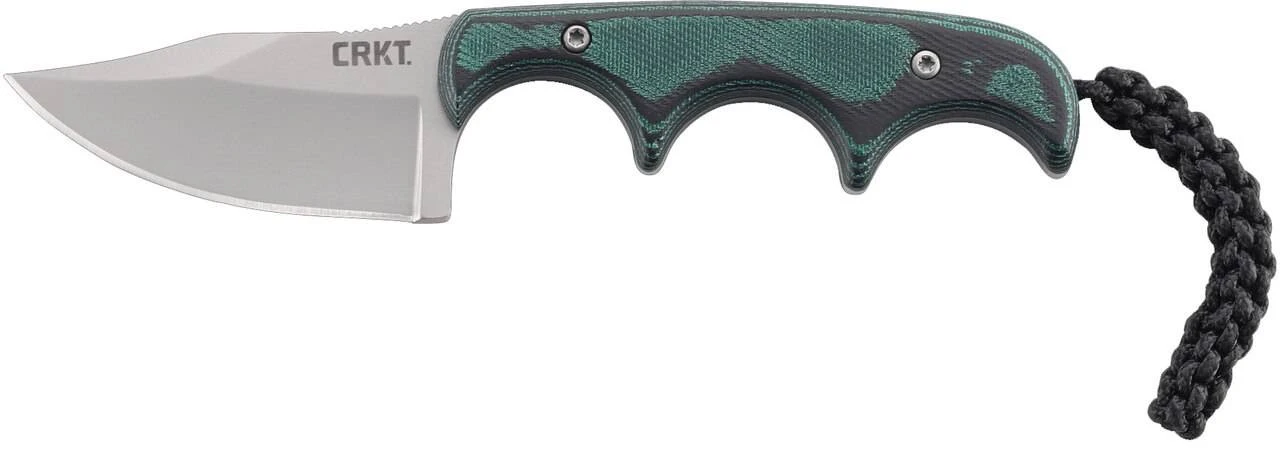 CRKT 2387 Minimalist Bowie Compact Fixed Blade Neck Knife 3 CRKT 2387 Minimalist Bowie Compact Fixed Blade Neck Knife