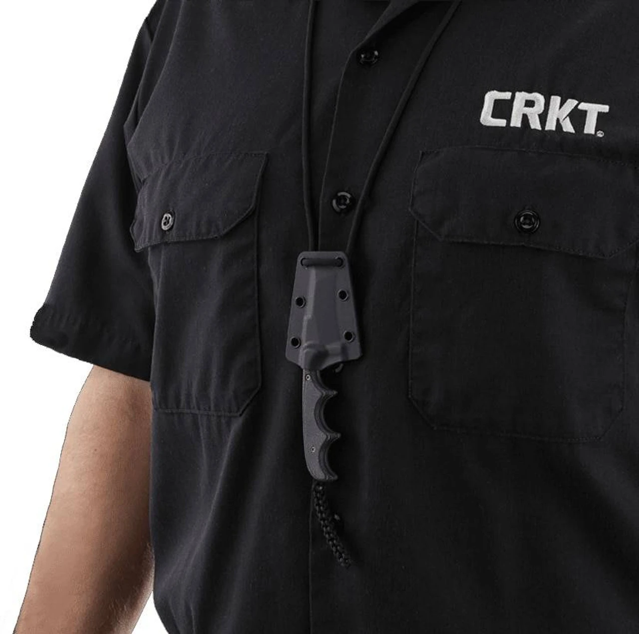 CRKT 2387 Minimalist Bowie Compact Fixed Blade Neck Knife 6 CRKT 2387 Minimalist Bowie Compact Fixed Blade Neck Knife - Image 4