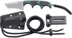 CRKT 2386 Minimalist Tanto Compact Fixed Blade Neck Knife -Outdoor Life Store columbia river knife and tool minimalist tanto knife fixed blade neck knife 2386 18169.1655312985