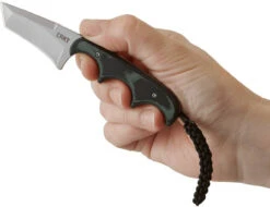 CRKT 2386 Minimalist Tanto Compact Fixed Blade Neck Knife -Outdoor Life Store columbia river knife and tool minimalist tanto knife fixed blade neck knife 2386 81235.1655313003