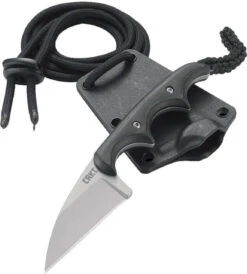 CRKT 2385 Minimalist Wharncliffe Compact Fixed Blade Neck Knife -Outdoor Life Store columbia river knife and tool minimalist wharncliffe fixed blade neck knife 2385 79030.1655320083