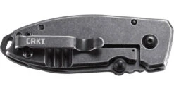 CRKT 2490KS Squid Black Stonewash Drop Point Folding Knife -Outdoor Life Store columbia river knife and tool squid drop point folding knife 2490ks 28186.1655397310