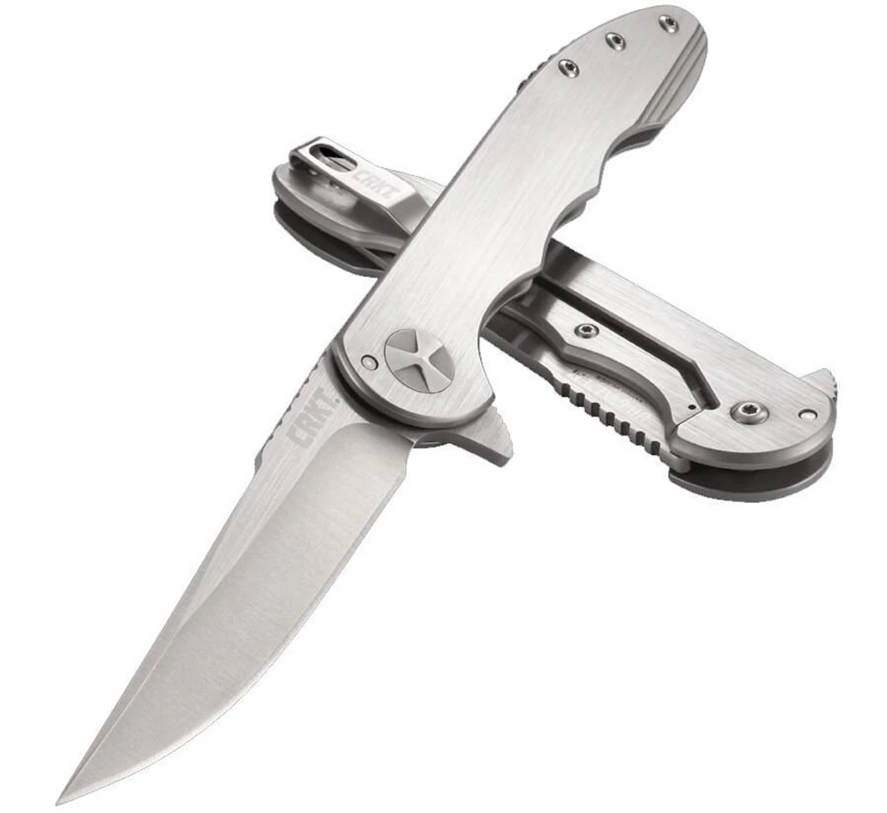 CRKT 7076 Up & At 'Em Clip Point Flipper Folding Knife 8 CRKT 7076 Up & At 'Em Clip Point Flipper Folding Knife - Image 6