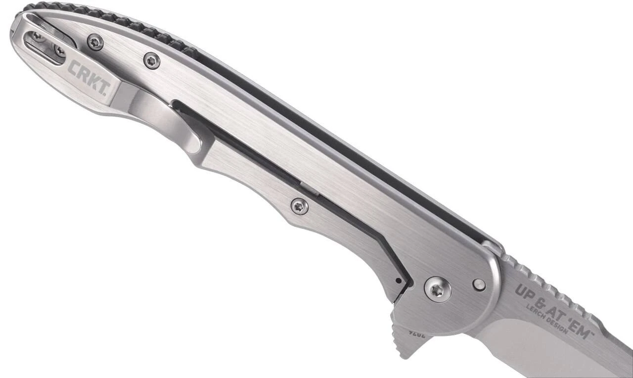 CRKT 7076 Up & At 'Em Clip Point Flipper Folding Knife 10 CRKT 7076 Up & At 'Em Clip Point Flipper Folding Knife - Image 8