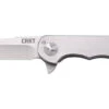 CRKT 7076 Up & At 'Em Clip Point Flipper Folding Knife -Outdoor Life Store columbia river knife and tool up and at em two tone clip point blade knife 7076 67033.1601546755