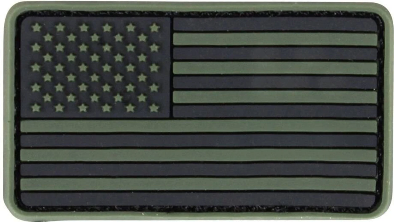 Condor Mini US Flag PVC Patch (6 Pack) 5 Condor Mini US Flag PVC Patch (6 Pack) - Image 3