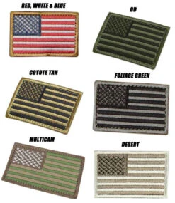 Condor USA Flag Hook & Loop Patch (6 Pack) -Outdoor Life Store condor usa flag hook and loop patch 230 tg 66944.1599172290