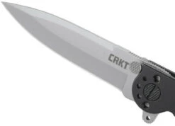 CRKT M16-01S EDC Silver Spear Point Flipper Folding Knife -Outdoor Life Store crkt m16 01s edc silver spear point flipper folding knife m16 01s 95441.1657304051