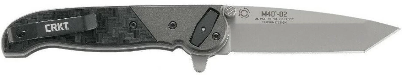 CRKT M40-02 Tanto Flipper Folding Knife 4 CRKT M40-02 Tanto Flipper Folding Knife - Image 2