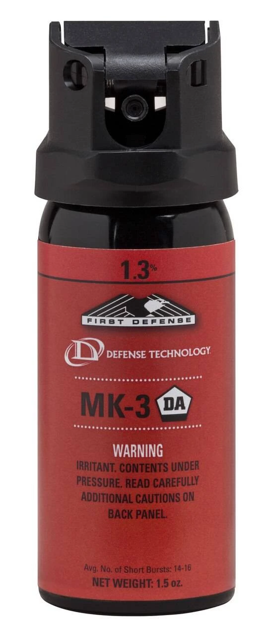 Defense Technology First Defense 1.3% MK-3 Cone OC Aerosol 3 Defense Technology First Defense 1.3% MK-3 Cone OC Aerosol