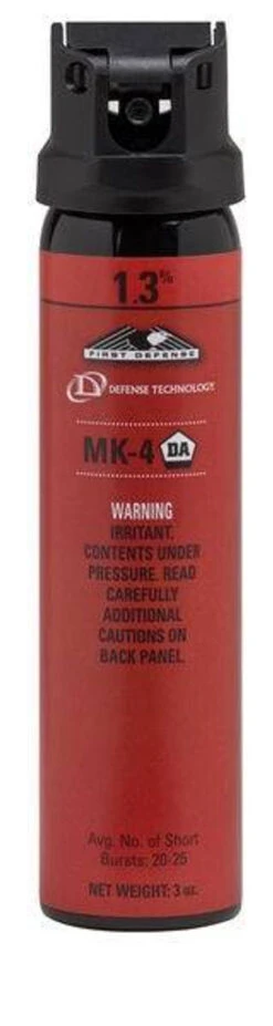 Defense Technology First Defense 1.3% MK-4 OC Aerosol -Outdoor Life Store defense technology first defense 1.3percent mk 4 oc aerosol mk4 81425.1603770713