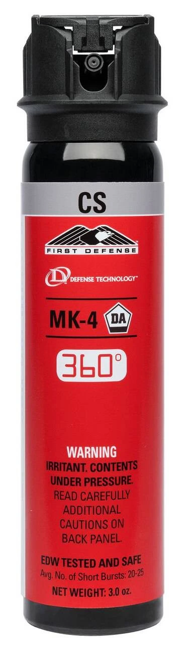 Defense Technology First Defense 360 CS MK-4 Gel Aerosol 3 Defense Technology First Defense 360 CS MK-4 Gel Aerosol