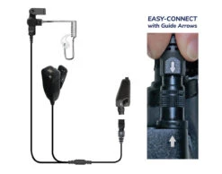 Earphone Connection Cougar Black Diamond 2-Wire Surveillance Kit -Outdoor Life Store earphone connection cougar black diamond 2 wire surveillance kit cougar ec mic 11577.1621556133