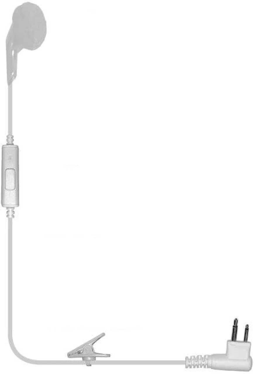 Earphone Connection IBud PTT Single Earbud Surveillance Kit 4 Earphone Connection IBud PTT Single Earbud Surveillance Kit - Image 2