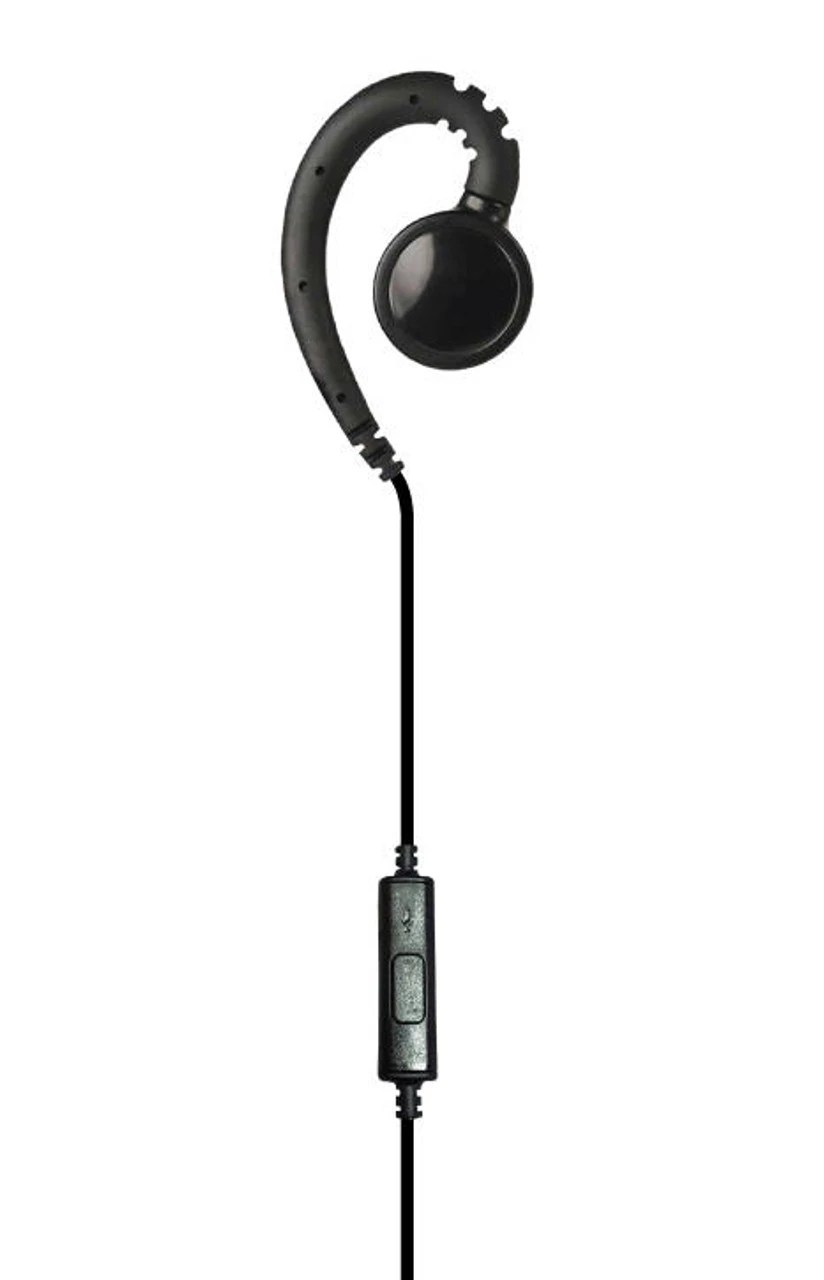 Earphone Connection IHook PTT Earhook Surveillance Kit 3 Earphone Connection IHook PTT Earhook Surveillance Kit