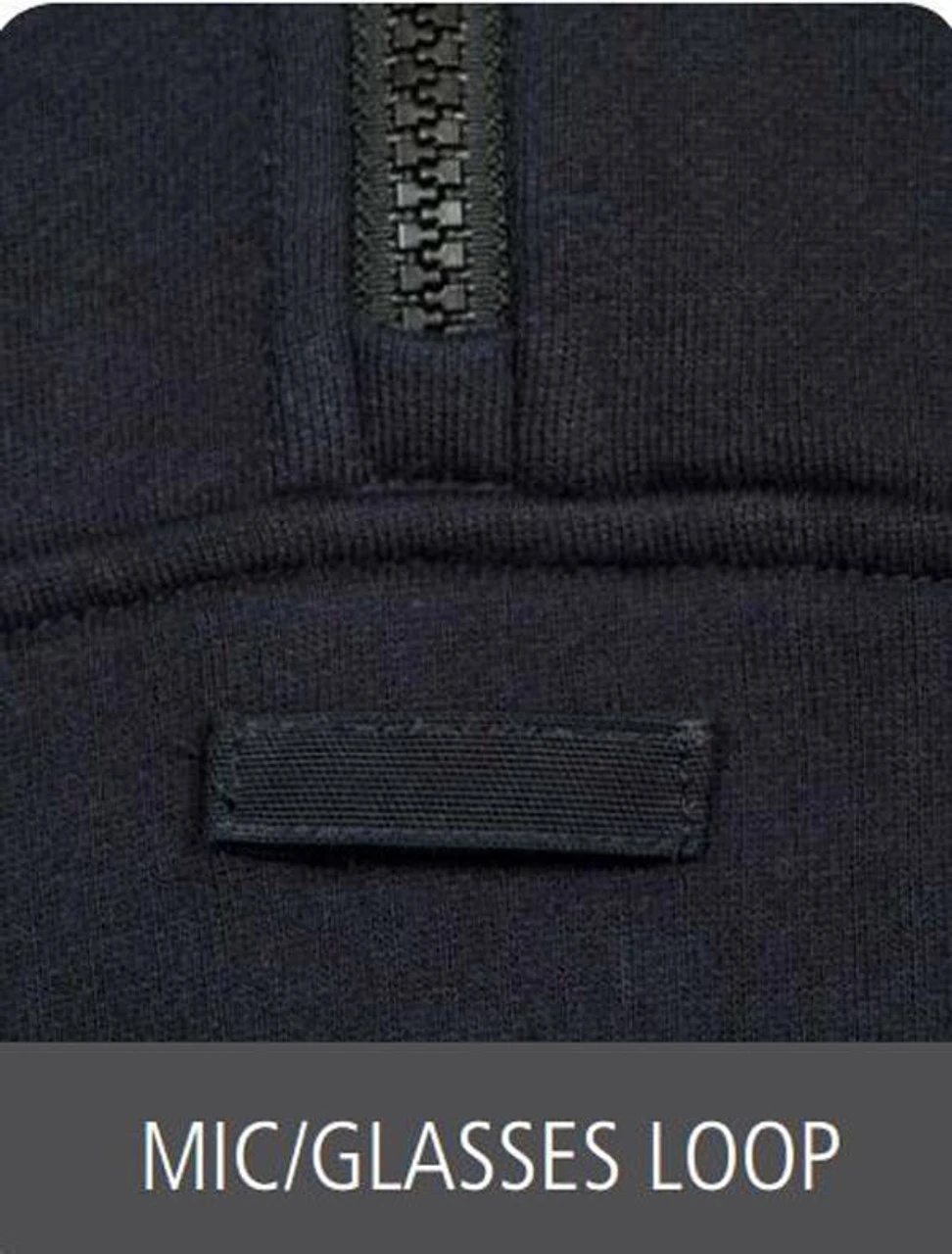 Elbeco Navy Quarter Zip Job Shirt 4 Elbeco Navy Quarter Zip Job Shirt - Image 2