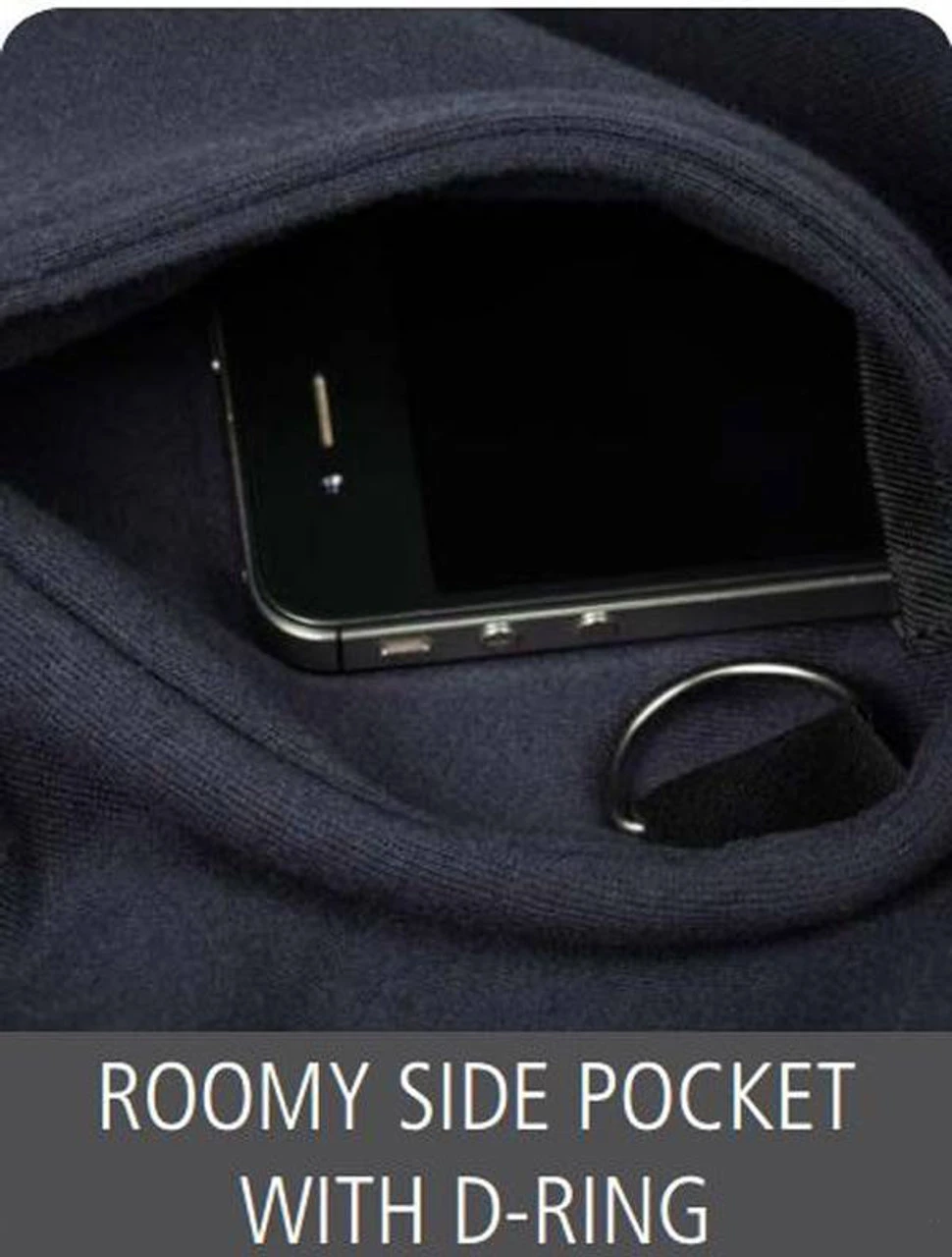 Elbeco Navy Quarter Zip Job Shirt 6 Elbeco Navy Quarter Zip Job Shirt - Image 4