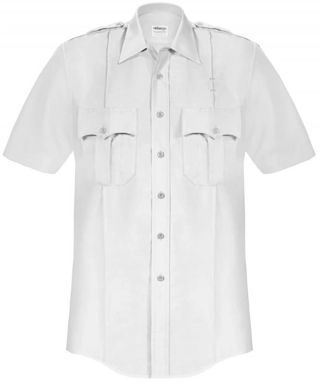 Elbeco Paragon Plus Poplin Mens Short Sleeve Shirt 4 Elbeco Paragon Plus Poplin Mens Short Sleeve Shirt - Image 2