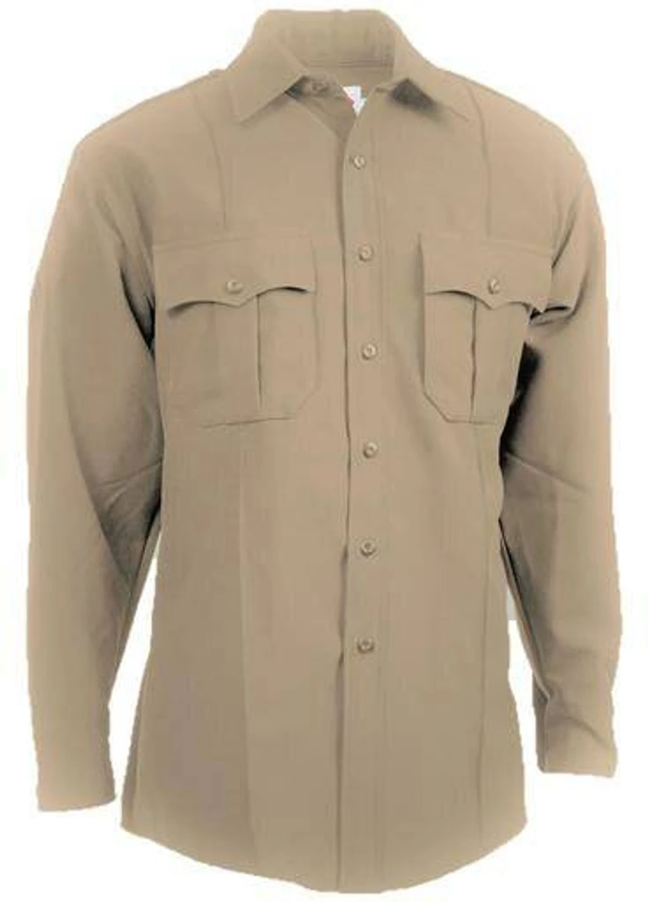 Elbeco Zippered Textrop2 Mens Long Sleeve Shirt 5 Elbeco Zippered Textrop2 Mens Long Sleeve Shirt - Image 3