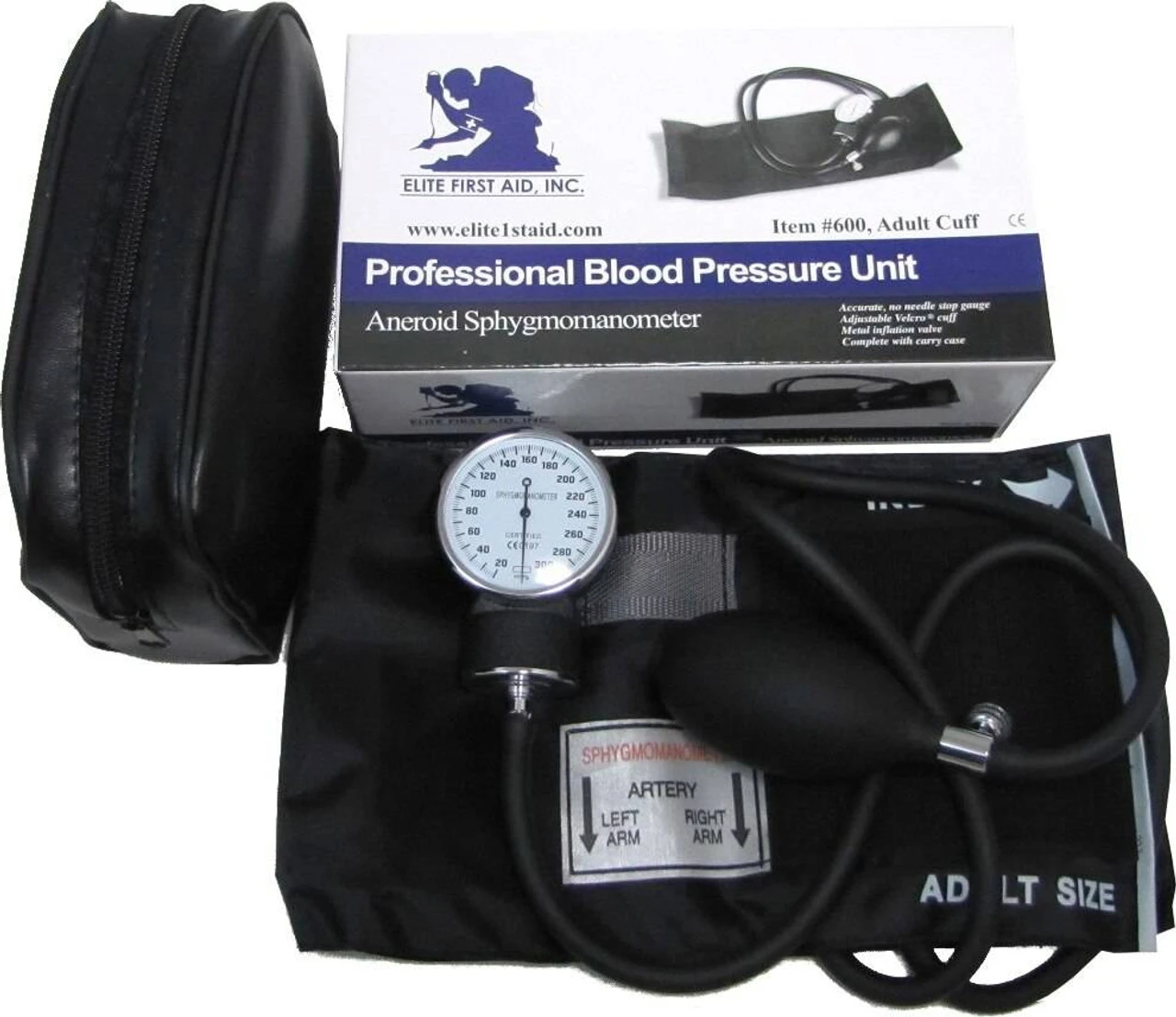 Elite First Aid Adult Blood Pressure Unit 3 Elite First Aid Adult Blood Pressure Unit