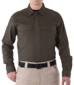First Tactical Men's V2 BDU Long Sleeve Shirt 111008 -Outdoor Life Store first tactical mens v2 bdu long sleeve shirt 111008 58757.1601558320