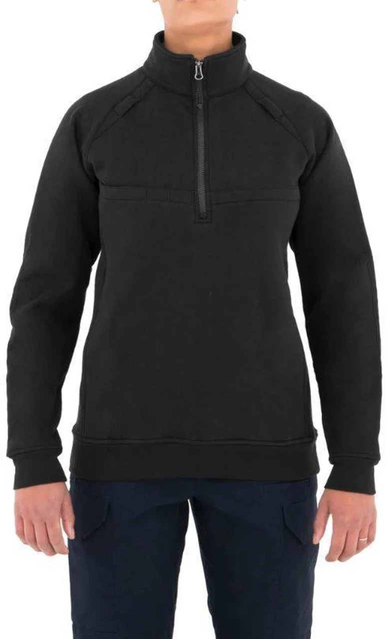 First Tactical Women's 1/4 Zip Cotton Job Shirt 128507 5 First Tactical Women's 1/4 Zip Cotton Job Shirt 128507 - Image 3