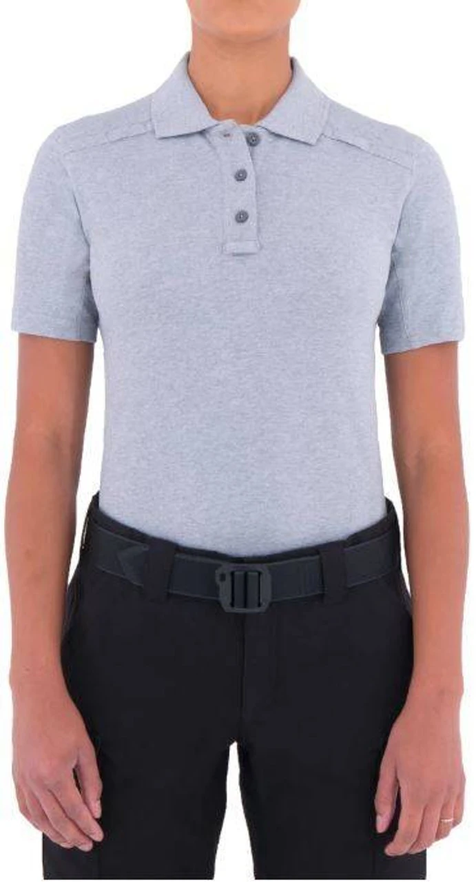 First Tactical Women's Cotton Short Sleeve Polo 122508 4 First Tactical Women's Cotton Short Sleeve Polo 122508 - Image 2