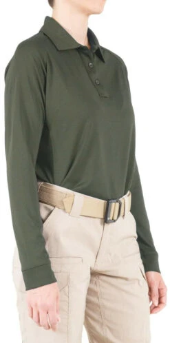 First Tactical Women's Performance Long Sleeve Polo 121503 -Outdoor Life Store first tactical womens performance long sleeve polo 121503 121503 31837.1626458547