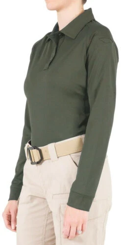 First Tactical Women's Performance Long Sleeve Polo 121503 -Outdoor Life Store first tactical womens performance long sleeve polo 121503 121503 96119.1626458484