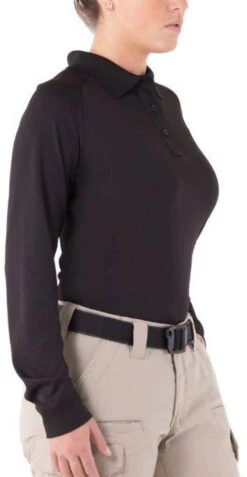 First Tactical Women's Performance Long Sleeve Polo 121503 -Outdoor Life Store first tactical womens performance long sleeve polo 121503 30717.1601503859